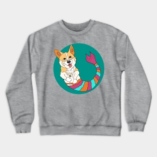 Benny the Corgi Mermutt Crewneck Sweatshirt